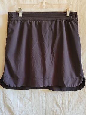 Style & Co. Charcoal A-Line Midi Skirt